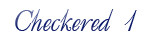 Checkered 1
